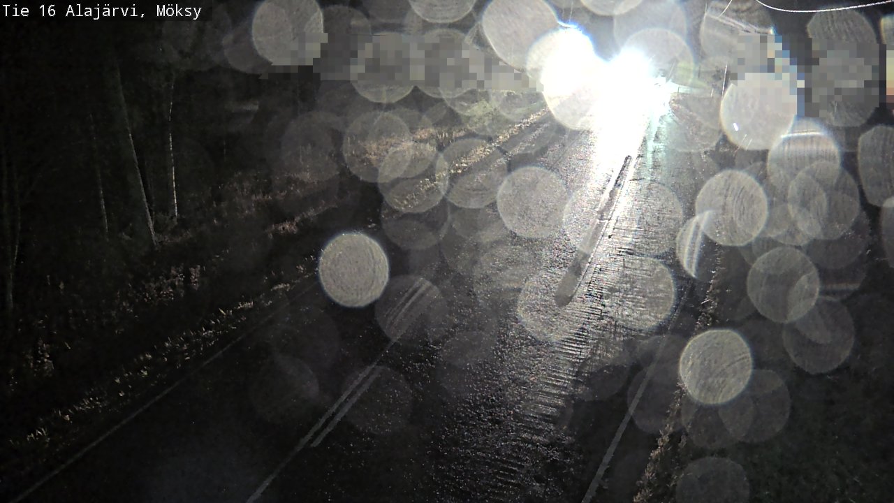 Weather Camera Image Väg 16 Alajärvi, Möksy, Alajärvi, Etelä-Pohjanmaa