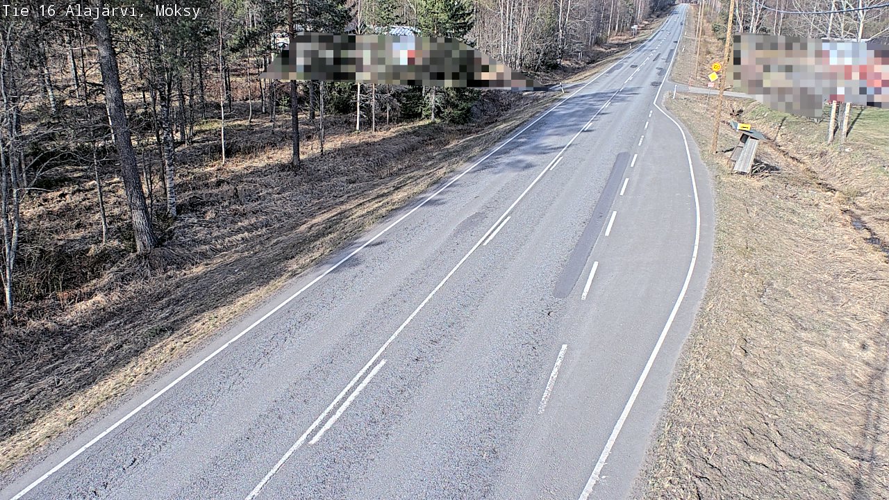 Kelikamerat Kuva Tie 16 Alajärvi, Möksy, Alajärvi, Etelä-Pohjanmaa