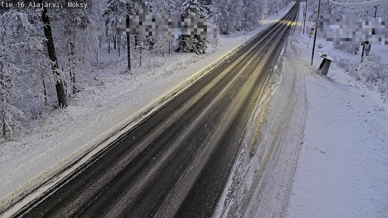 Kelikamerat Kuva Tie 16 Alajärvi, Möksy, Alajärvi, Etelä-Pohjanmaa