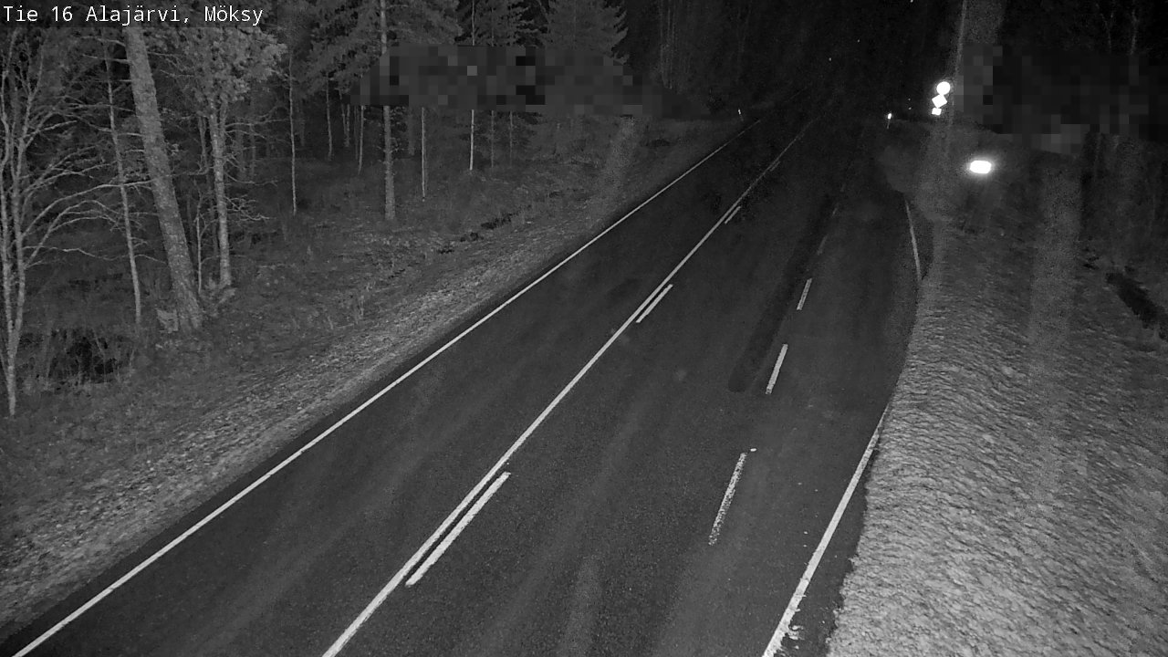 Weather Camera Image Road 16 Alajärvi, Möksy, Alajärvi, Etelä-Pohjanmaa