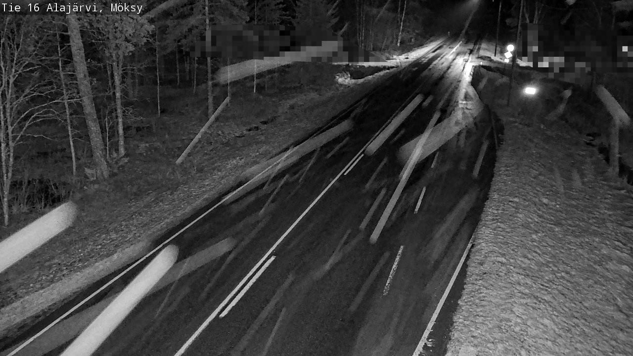 Weather Camera Image Road 16 Alajärvi, Möksy, Alajärvi, Etelä-Pohjanmaa