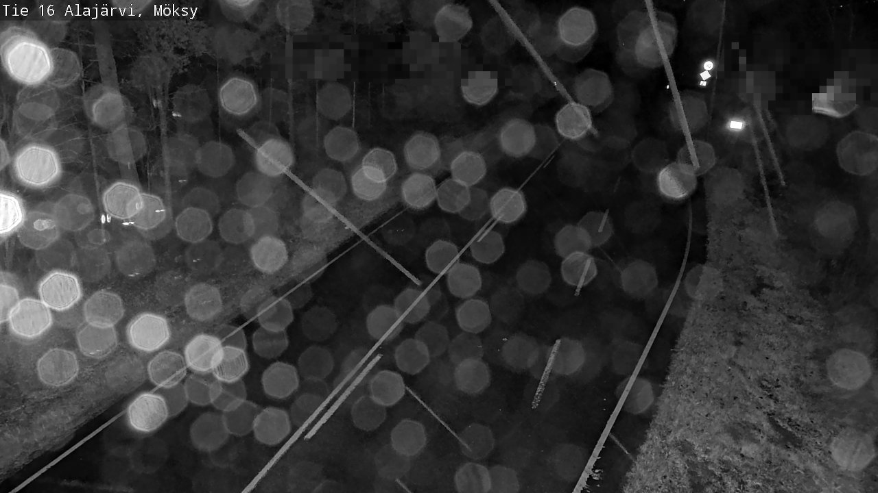Weather Camera Image Väg 16 Alajärvi, Möksy, Alajärvi, Etelä-Pohjanmaa
