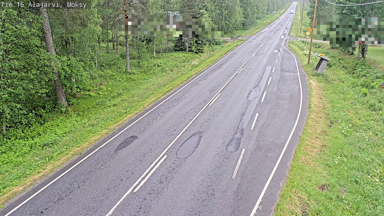 Kelikamerat Kuva Tie 16 Alajärvi, Möksy, Alajärvi, Etelä-Pohjanmaa
