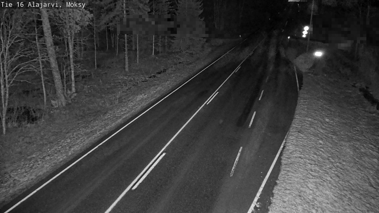 Weather Camera Image Road 16 Alajärvi, Möksy, Alajärvi, Etelä-Pohjanmaa