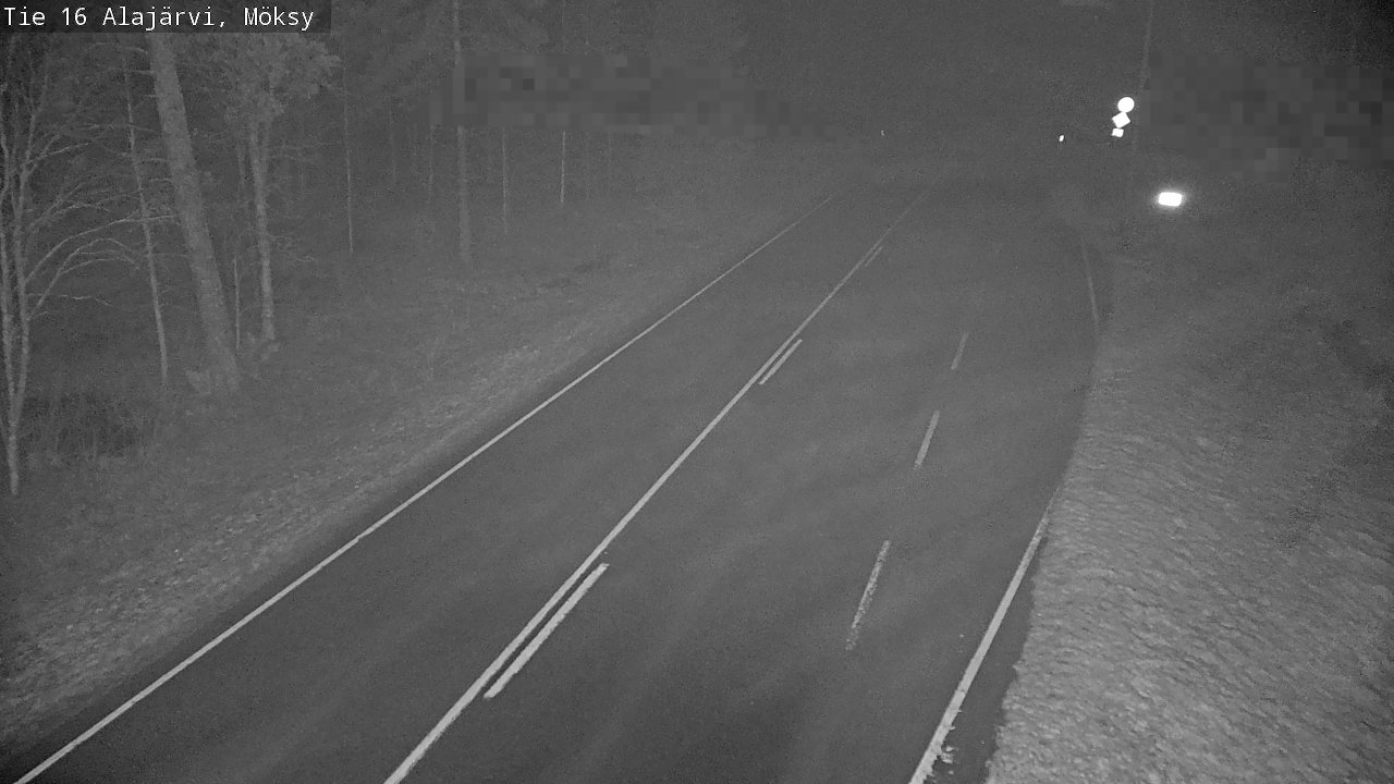 Weather Camera Image Road 16 Alajärvi, Möksy, Alajärvi, Etelä-Pohjanmaa
