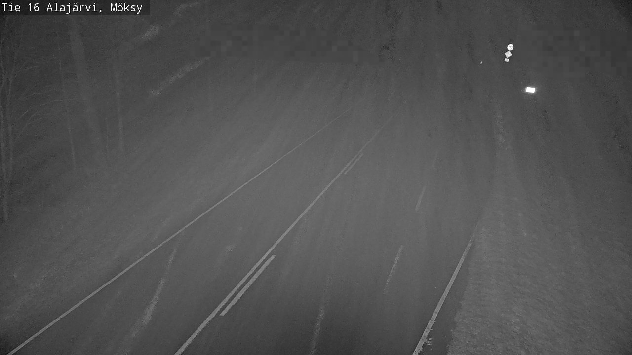 Weather Camera Image Road 16 Alajärvi, Möksy, Alajärvi, Etelä-Pohjanmaa