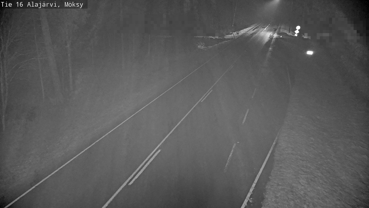 Weather Camera Image Road 16 Alajärvi, Möksy, Alajärvi, Etelä-Pohjanmaa