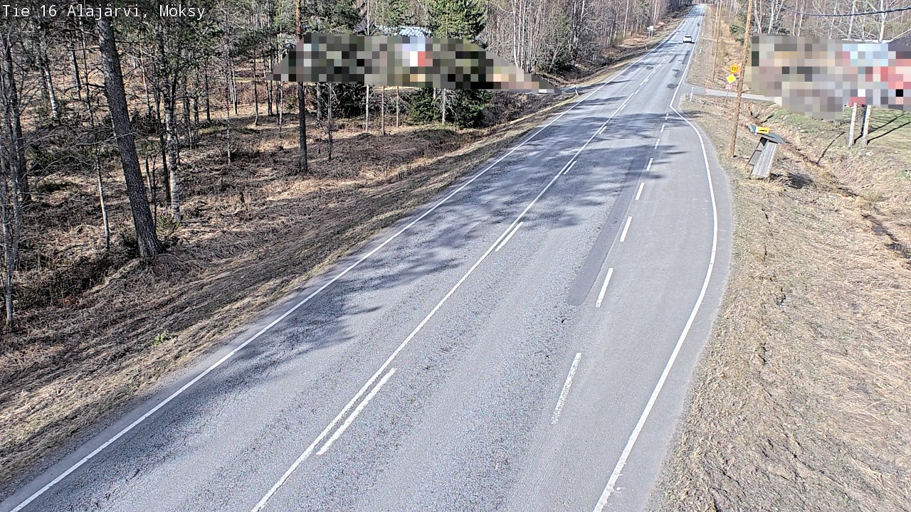 Kelikamerat Kuva Tie 16 Alajärvi, Möksy, Alajärvi, Etelä-Pohjanmaa