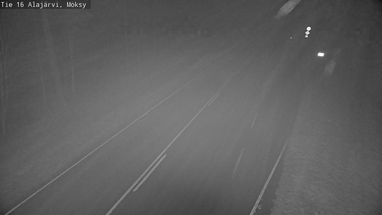 Weather Camera Image Road 16 Alajärvi, Möksy, Alajärvi, Etelä-Pohjanmaa
