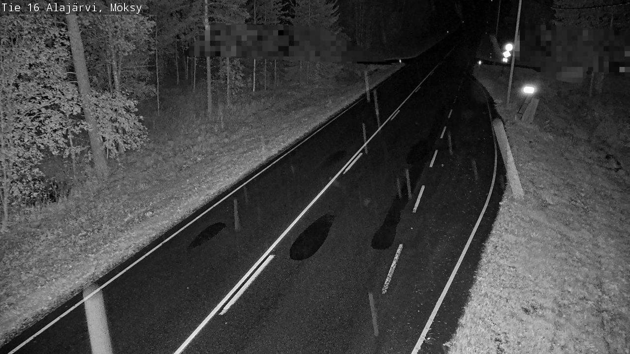 Weather Camera Image Road 16 Alajärvi, Möksy, Alajärvi, Etelä-Pohjanmaa