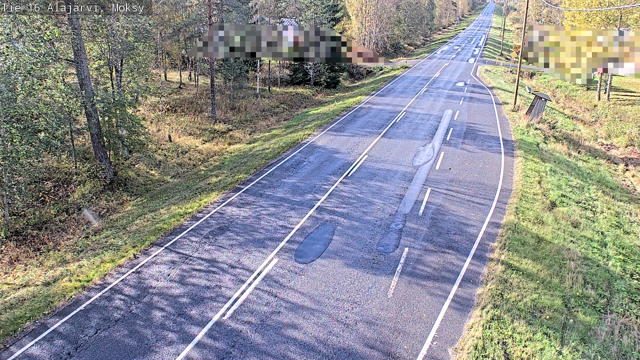 Weather Camera Image Road 16 Alajärvi, Möksy, Alajärvi, Etelä-Pohjanmaa