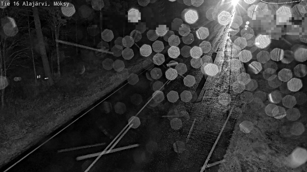 Weather Camera Image Väg 16 Alajärvi, Möksy, Alajärvi, Etelä-Pohjanmaa