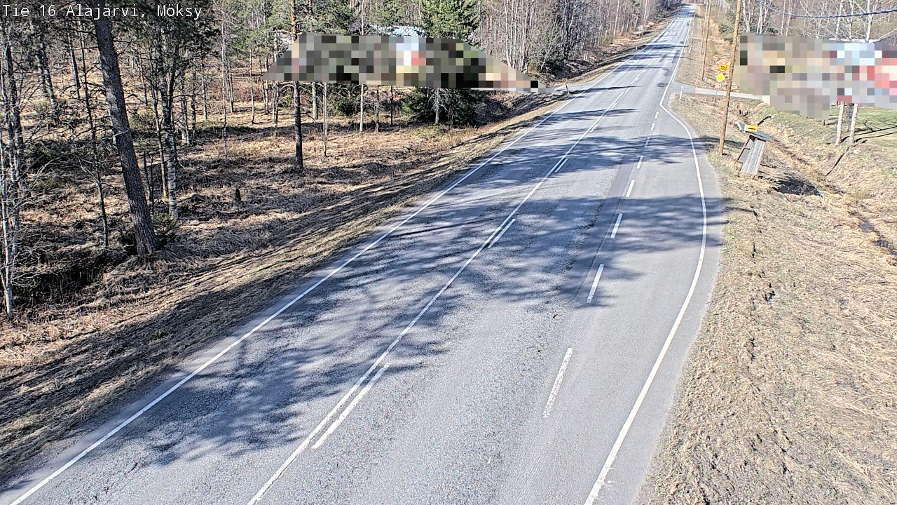 Kelikamerat Kuva Tie 16 Alajärvi, Möksy, Alajärvi, Etelä-Pohjanmaa