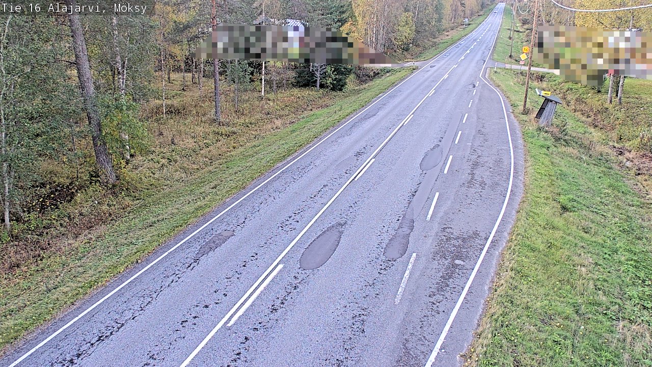 Kelikamerat Kuva Tie 16 Alajärvi, Möksy, Alajärvi, Etelä-Pohjanmaa