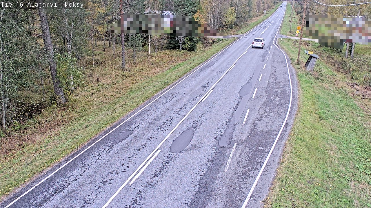 Kelikamerat Kuva Tie 16 Alajärvi, Möksy, Alajärvi, Etelä-Pohjanmaa