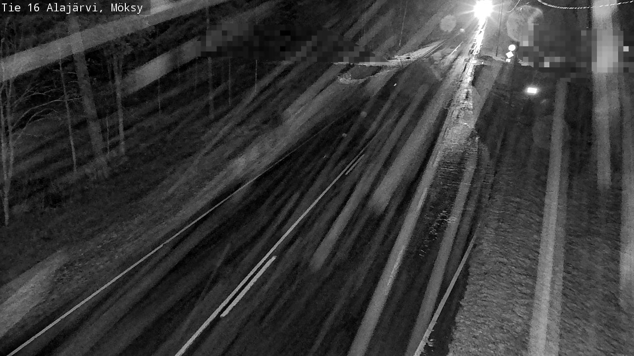 Weather Camera Image Road 16 Alajärvi, Möksy, Alajärvi, Etelä-Pohjanmaa