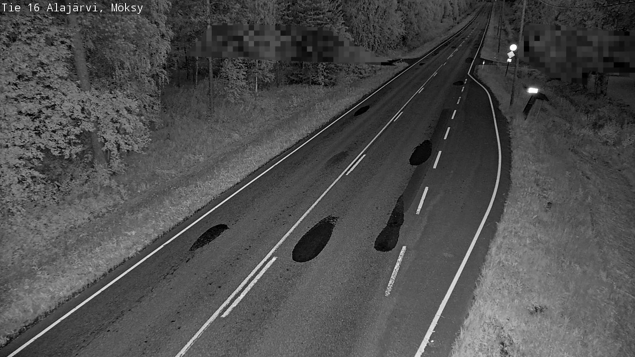 Weather Camera Image Road 16 Alajärvi, Möksy, Alajärvi, Etelä-Pohjanmaa