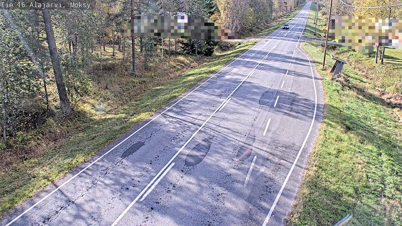 Kelikamerat Kuva Tie 16 Alajärvi, Möksy, Alajärvi, Etelä-Pohjanmaa