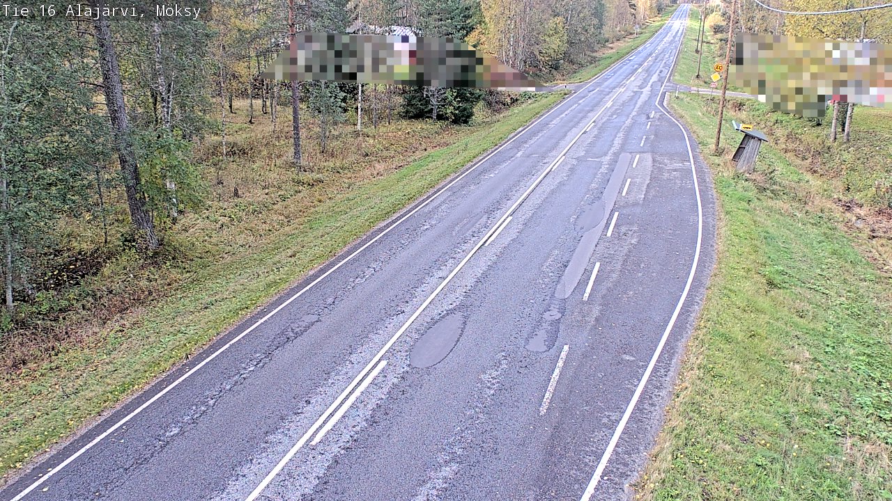 Kelikamerat Kuva Tie 16 Alajärvi, Möksy, Alajärvi, Etelä-Pohjanmaa