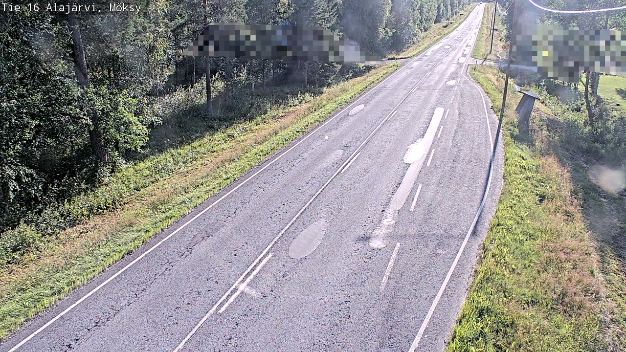 Weather Camera Image Road 16 Alajärvi, Möksy, Alajärvi, Etelä-Pohjanmaa