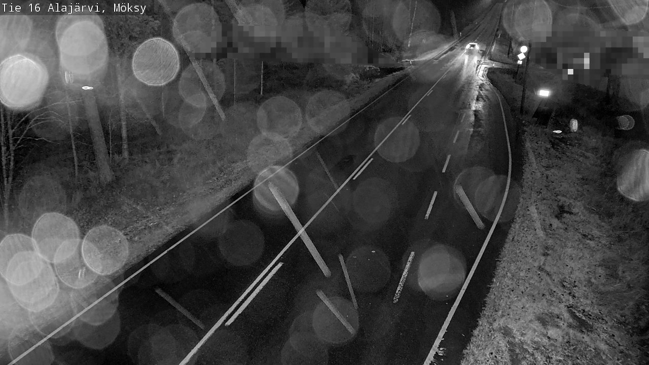Weather Camera Image Väg 16 Alajärvi, Möksy, Alajärvi, Etelä-Pohjanmaa