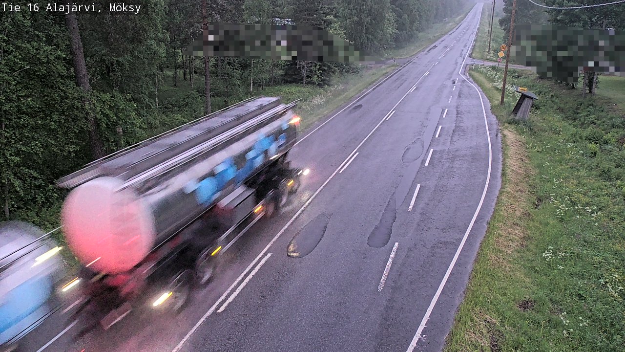 Kelikamerat Kuva Tie 16 Alajärvi, Möksy, Alajärvi, Etelä-Pohjanmaa