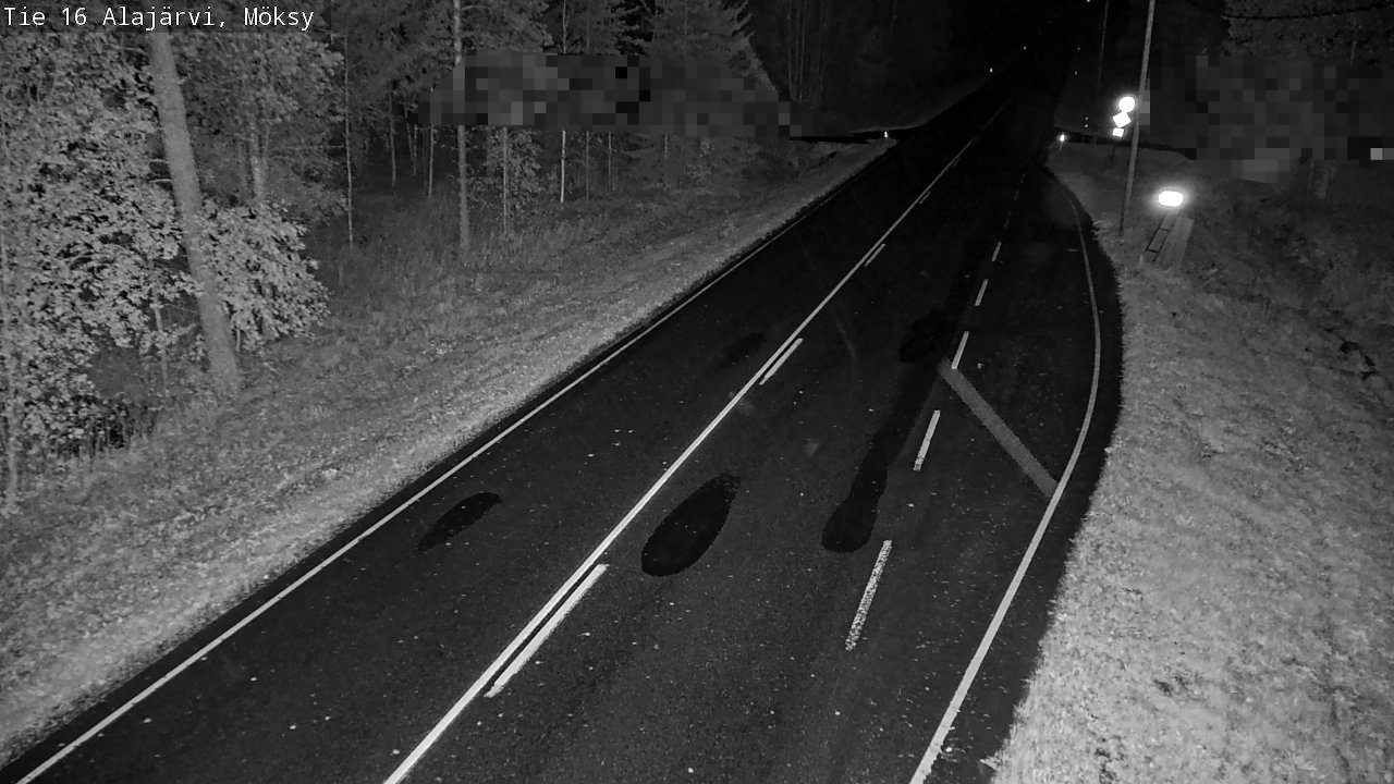 Weather Camera Image Road 16 Alajärvi, Möksy, Alajärvi, Etelä-Pohjanmaa
