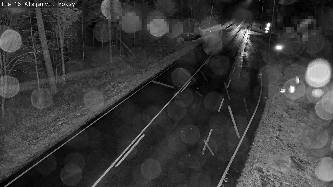 Weather Camera Image Väg 16 Alajärvi, Möksy, Alajärvi, Etelä-Pohjanmaa