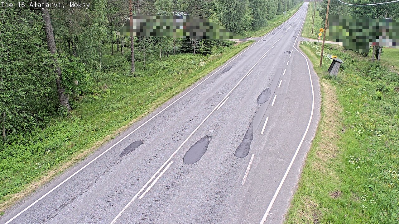 Kelikamerat Kuva Tie 16 Alajärvi, Möksy, Alajärvi, Etelä-Pohjanmaa