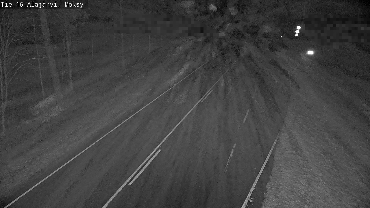 Weather Camera Image Road 16 Alajärvi, Möksy, Alajärvi, Etelä-Pohjanmaa