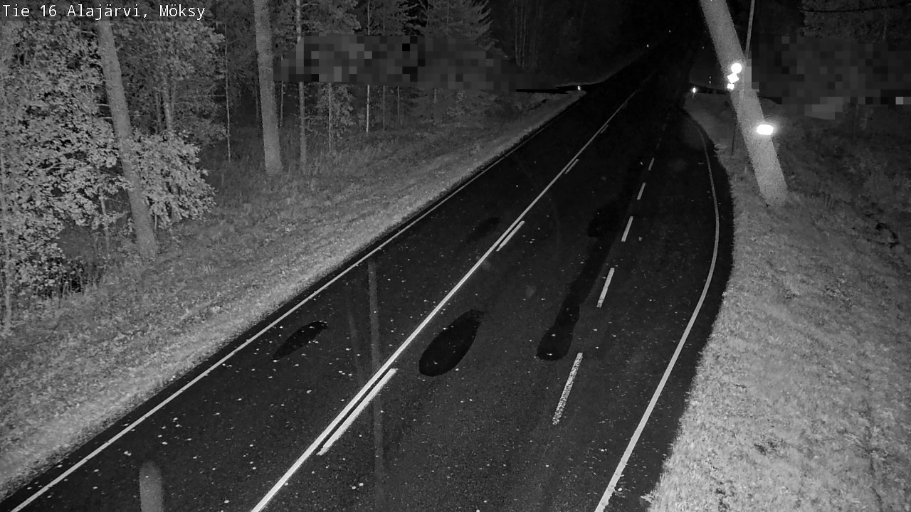 Weather Camera Image Road 16 Alajärvi, Möksy, Alajärvi, Etelä-Pohjanmaa