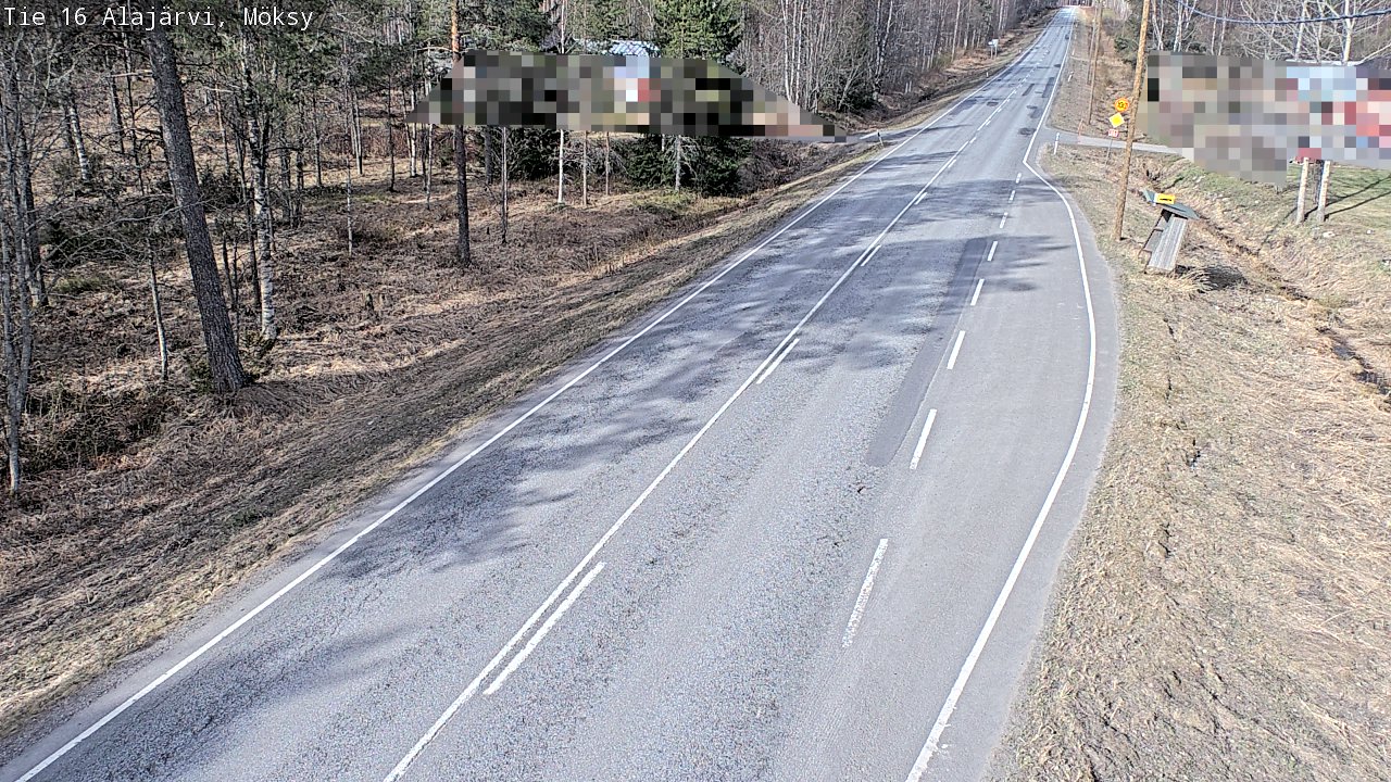 Kelikamerat Kuva Tie 16 Alajärvi, Möksy, Alajärvi, Etelä-Pohjanmaa