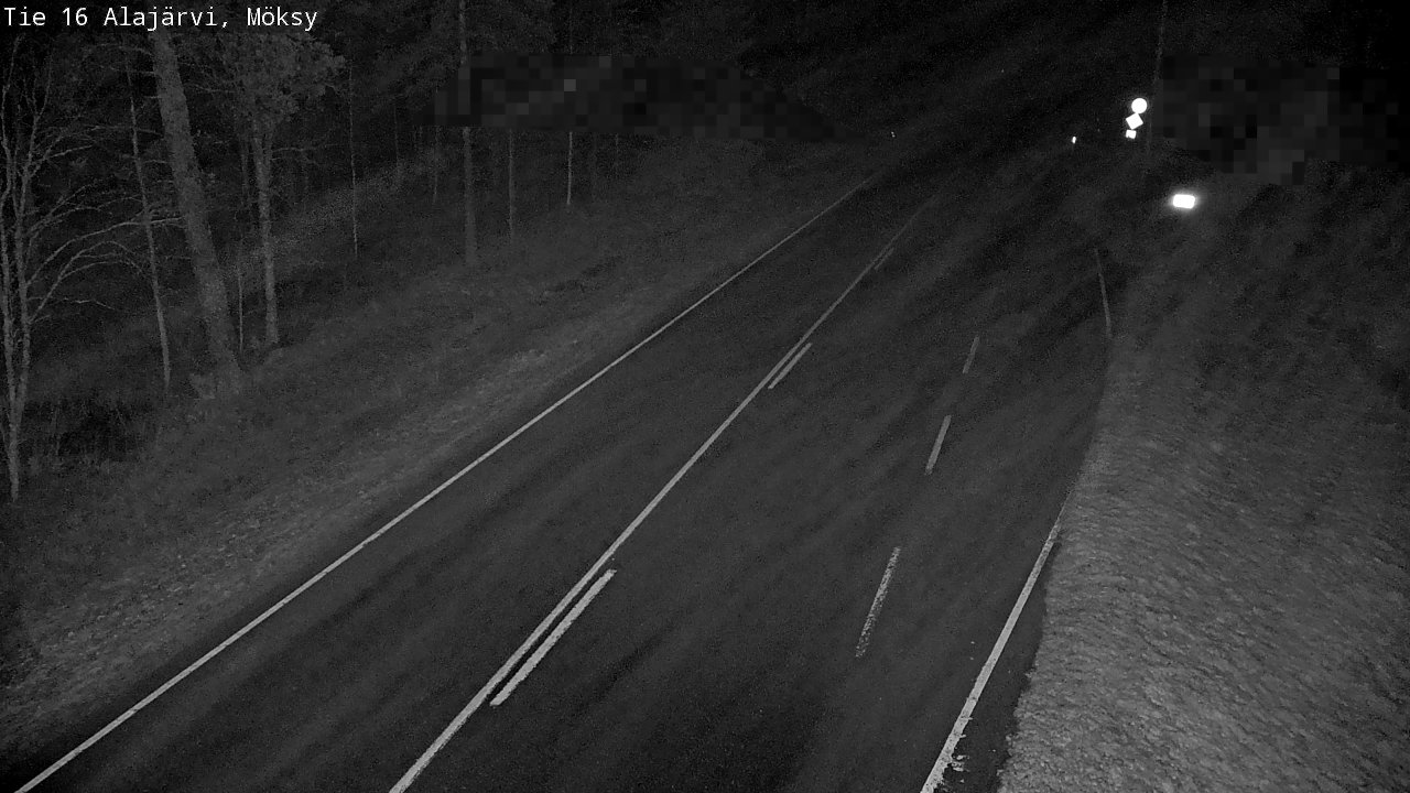 Weather Camera Image Road 16 Alajärvi, Möksy, Alajärvi, Etelä-Pohjanmaa