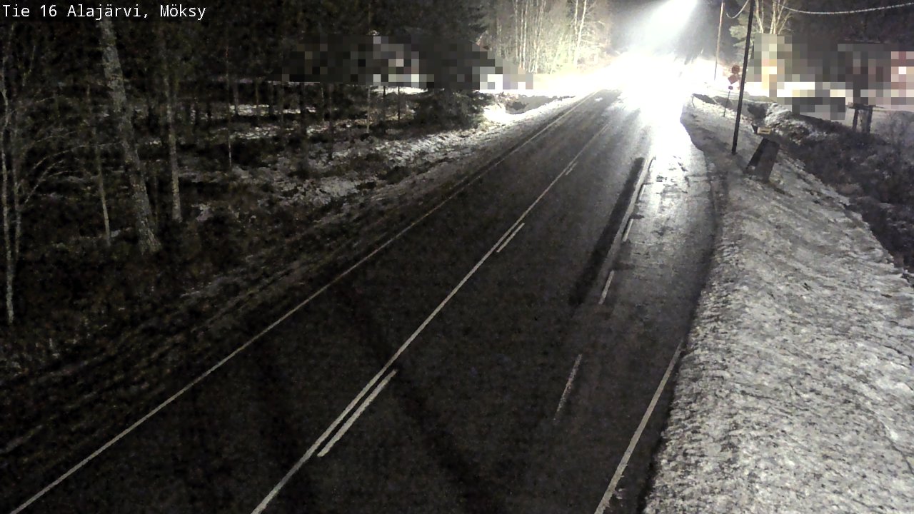 Weather Camera Image Road 16 Alajärvi, Möksy, Alajärvi, Etelä-Pohjanmaa