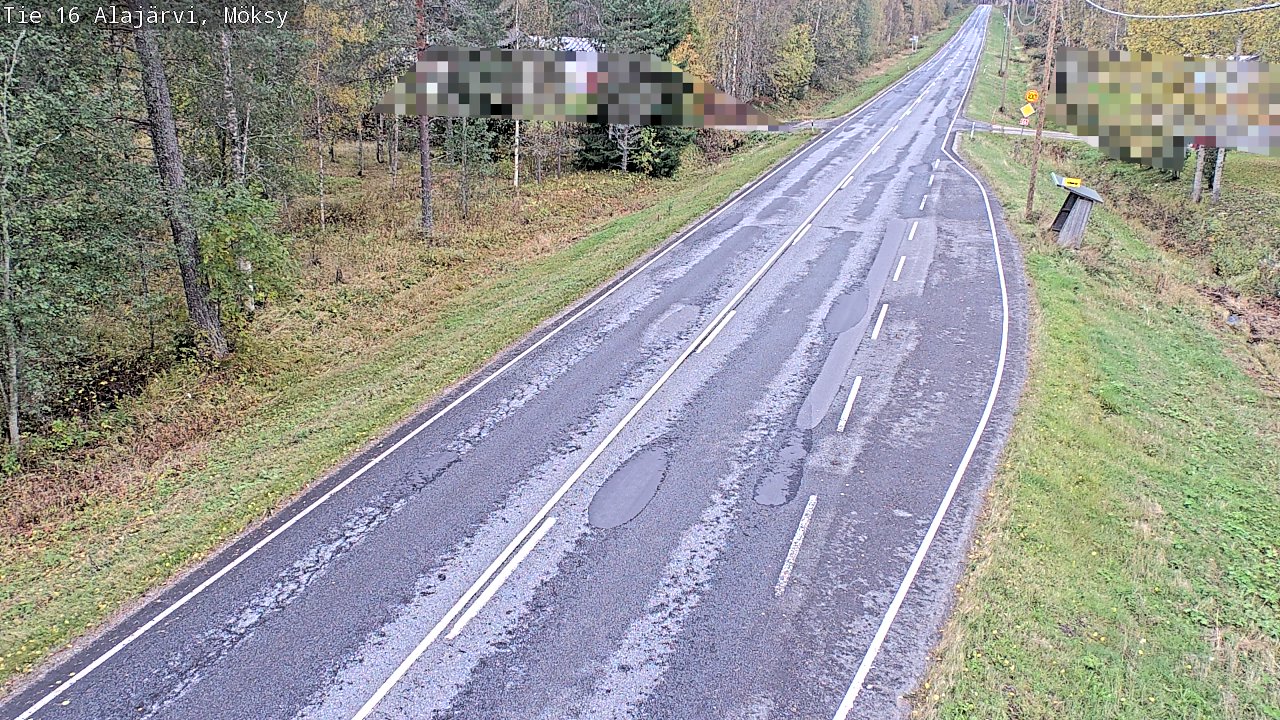 Kelikamerat Kuva Tie 16 Alajärvi, Möksy, Alajärvi, Etelä-Pohjanmaa