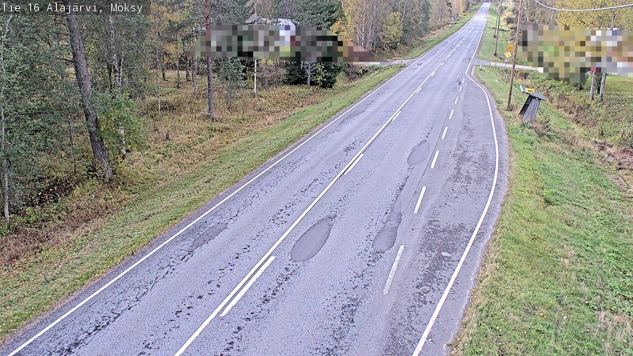 Kelikamerat Kuva Tie 16 Alajärvi, Möksy, Alajärvi, Etelä-Pohjanmaa