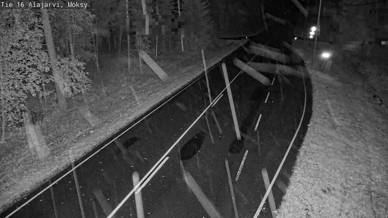 Weather Camera Image Road 16 Alajärvi, Möksy, Alajärvi, Etelä-Pohjanmaa