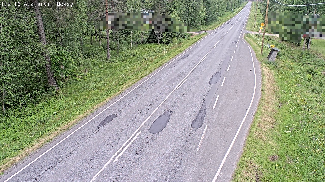 Kelikamerat Kuva Tie 16 Alajärvi, Möksy, Alajärvi, Etelä-Pohjanmaa
