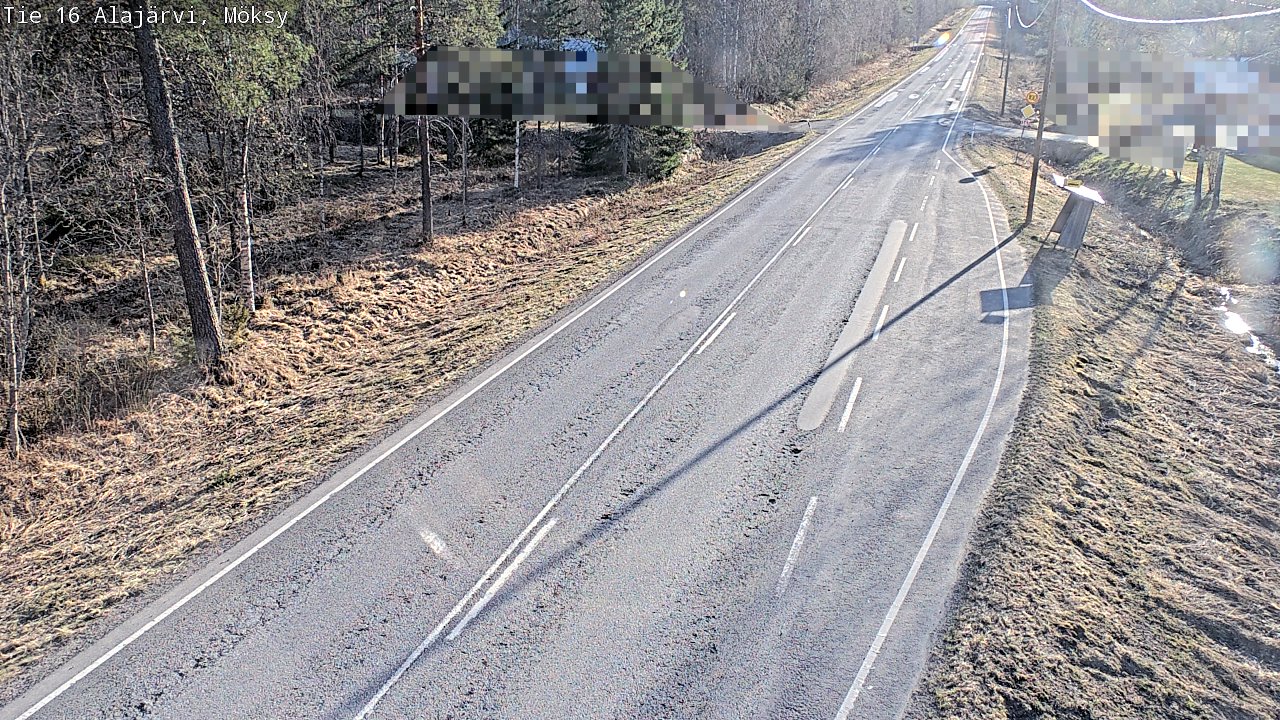 Weather Camera Image Väg 16 Alajärvi, Möksy, Alajärvi, Etelä-Pohjanmaa