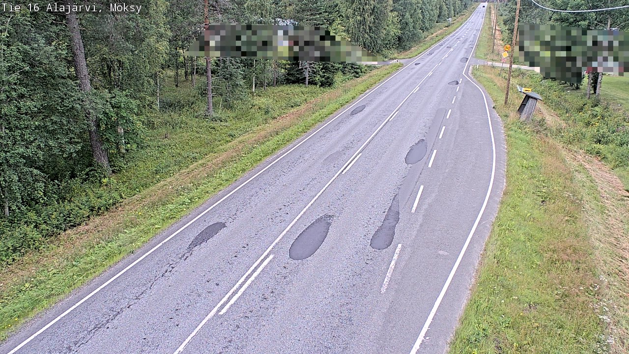 Kelikamerat Kuva Tie 16 Alajärvi, Möksy, Alajärvi, Etelä-Pohjanmaa