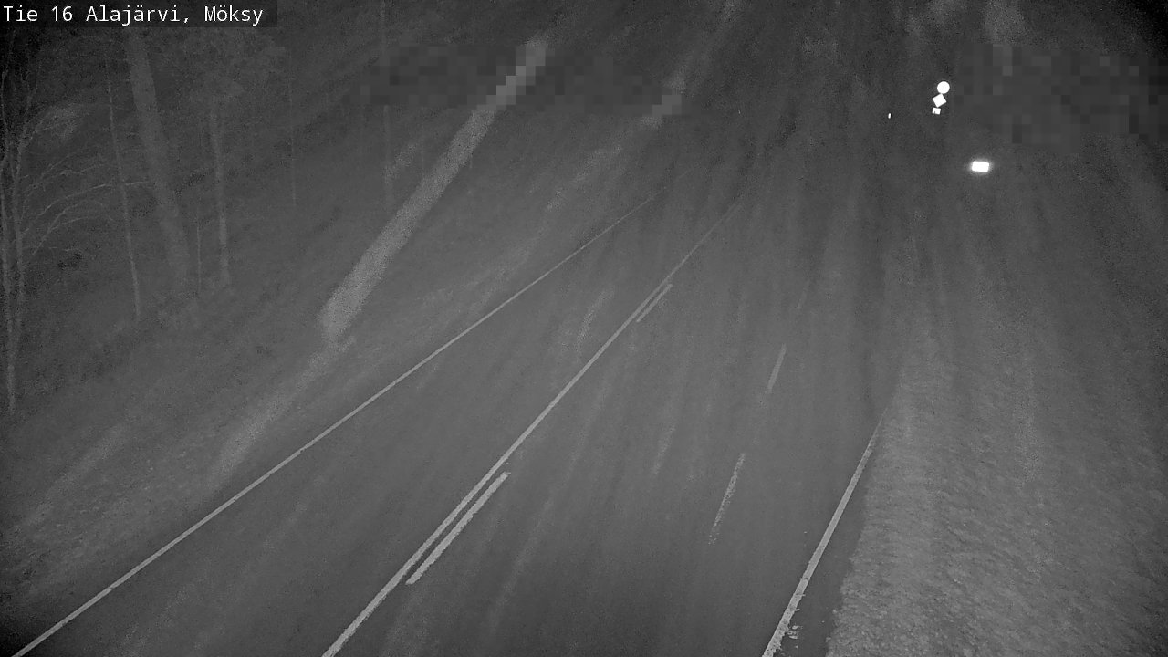 Weather Camera Image Road 16 Alajärvi, Möksy, Alajärvi, Etelä-Pohjanmaa