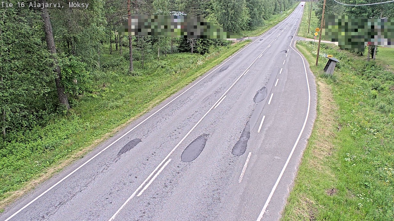 Kelikamerat Kuva Tie 16 Alajärvi, Möksy, Alajärvi, Etelä-Pohjanmaa