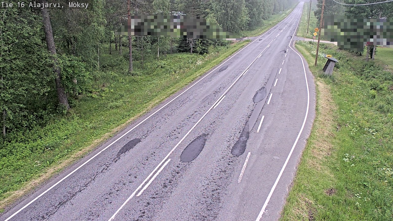 Kelikamerat Kuva Tie 16 Alajärvi, Möksy, Alajärvi, Etelä-Pohjanmaa