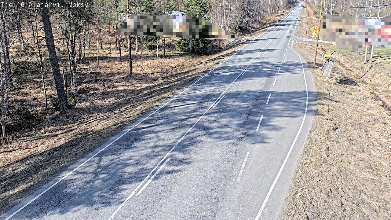 Kelikamerat Kuva Tie 16 Alajärvi, Möksy, Alajärvi, Etelä-Pohjanmaa