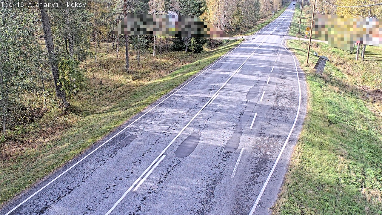 Kelikamerat Kuva Tie 16 Alajärvi, Möksy, Alajärvi, Etelä-Pohjanmaa