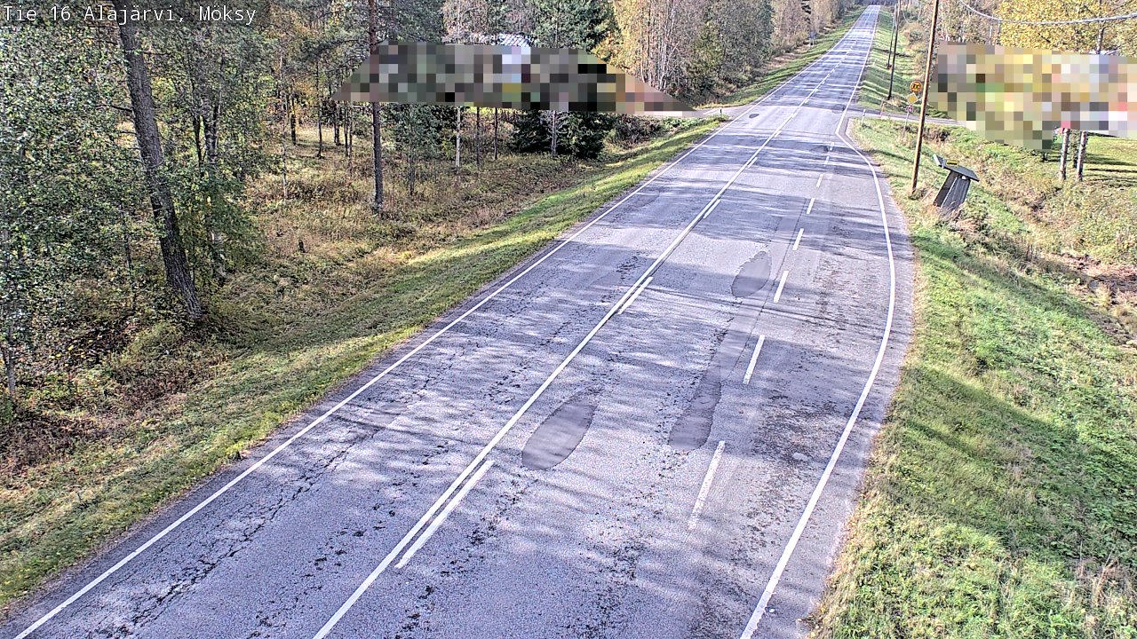 Kelikamerat Kuva Tie 16 Alajärvi, Möksy, Alajärvi, Etelä-Pohjanmaa
