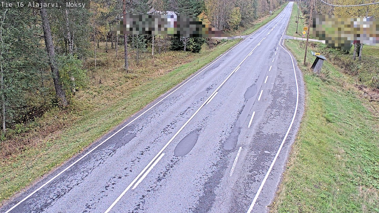 Kelikamerat Kuva Tie 16 Alajärvi, Möksy, Alajärvi, Etelä-Pohjanmaa