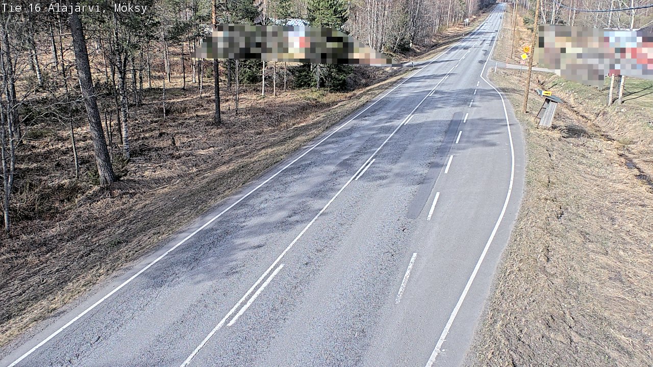 Kelikamerat Kuva Tie 16 Alajärvi, Möksy, Alajärvi, Etelä-Pohjanmaa