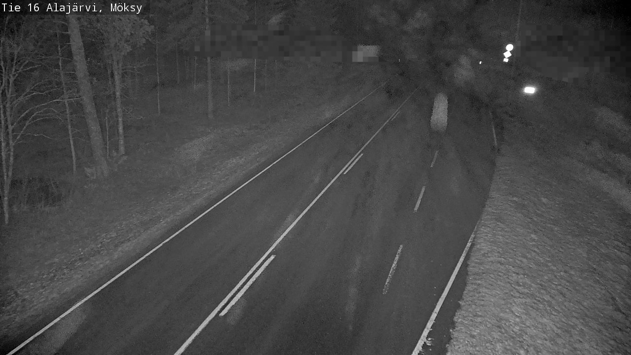 Weather Camera Image Road 16 Alajärvi, Möksy, Alajärvi, Etelä-Pohjanmaa