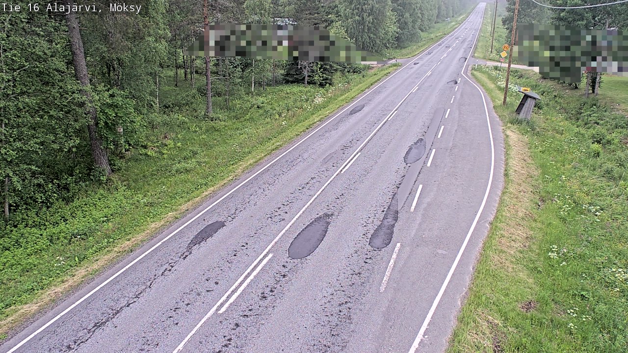 Kelikamerat Kuva Tie 16 Alajärvi, Möksy, Alajärvi, Etelä-Pohjanmaa